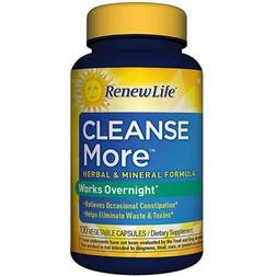 Renew Life Adult Cleanse Cleanse More Overnight Constipation Relief 100 Vegetable Capsules