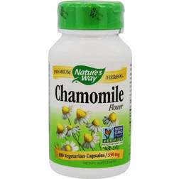 Natures Way Chamomile Flowers 100 Capsules