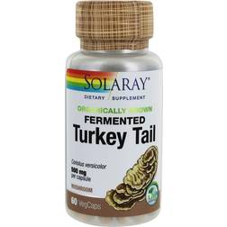 Solaray Organically Grown Fermented Turkey Tail Mushroom 500 mg 60 VegCaps