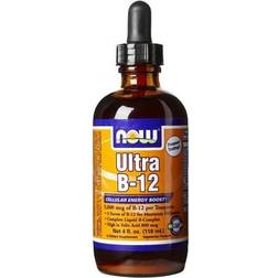 Now Foods Vitamin B-12 Ultra Flydende 118 ml 120 stk
