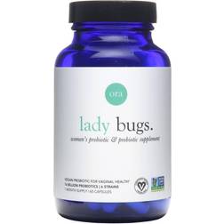 Ora Lady Bugs Woman's Probiotic & Prebiotic 60 Capsules