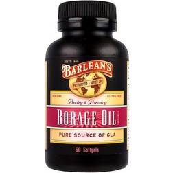 Barlean's Borage Oil 1000 mg 60 Softgels