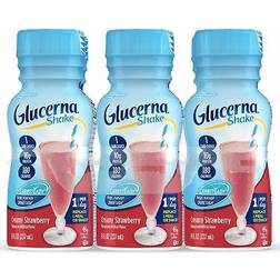 Abbott Glucerna Nutritional Shake Creamy Strawberry 6 Bottles