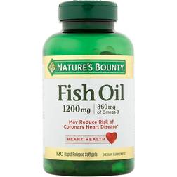 Natures Bounty Nature's Bounty Fish Oil 1200 mg 120 Softgels