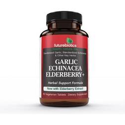 Futurebiotics Garlic Echinacea Elderberry 60 Vegetarian Tablets