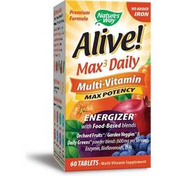 Natures Way Alive! Multi-Vitamin Max3 Daily 60 Tablets