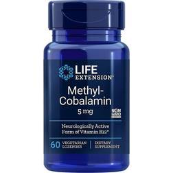 Life Extension Methylcobalamin 1mg 60 vegetarian lozenges 60 Stk.