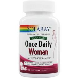 Solaray Once Daily Women Multi-Vita-Min 90 Vegetarian Capsules 90 Stk.