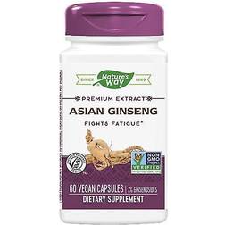 Natures Way Korean Ginseng Standardized, 60 Ct