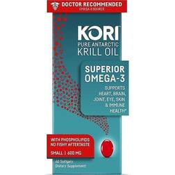 Kori Krill Oil 600 mg 60 Softgels 60 pcs