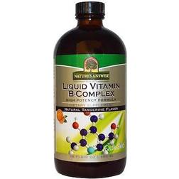 Nature's Answer Liquid Vitamin B-Complex Natural Tangerine 16 fl oz