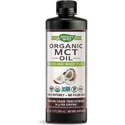 Natures Way Organic MCT Oil from Coconut 16 Oz