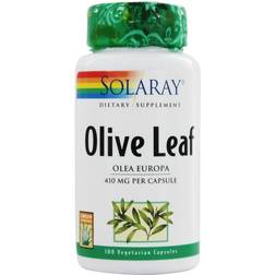 Solaray Olive Leaf 410 mg 100 VegCaps 100 Stk.