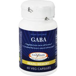 Enzymatic Therapy GABA 60 Kapsler 60 stk