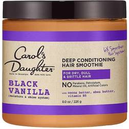 Carol's Daughter Black Vanilla Moisture & Shine System Deep Conditioning Hair Smoothie For Dry Dull & Brittle Hair 8oz