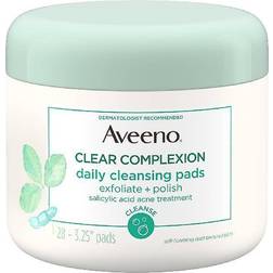 Aveeno Clear Complexion Daily Cleansing Exfoliating Pads 28-pack