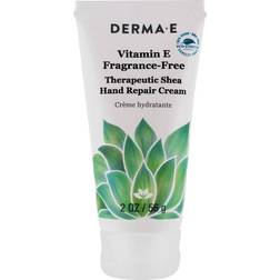 Derma E 158074 2oz Vitamin Fragrance-Free Shea Hand Cream