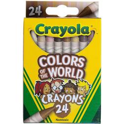 Crayola Colors of the World Skin Tone Crayons 24-pack