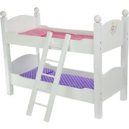 Teamson Kids Olivias Little World Double Bunk Bed Dolls Accessories