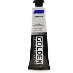 Golden OPEN Acrylic Colors cobalt blue 2 oz. tube