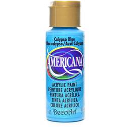 Deco Art Americana Acrylic Paint Calypso Blue, 2 oz