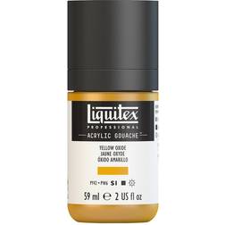 Liquitex Professional Acrylic Gouache yellow oxide 2 oz