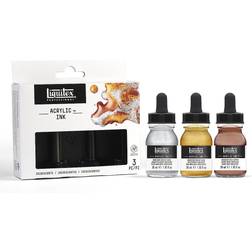 Liquitex Professional Acrylic Ink Sets iridescent set of 3