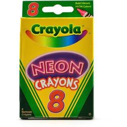 Crayola Neon Crayons, 8/Pack Quill