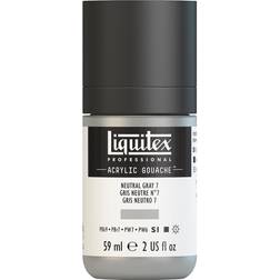 Liquitex Professional Acrylic Gouache neutral grey 7 2 oz