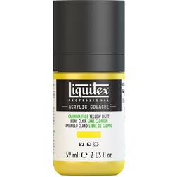 Liquitex Professional Acrylic Gouache cadmium free yellow light 2 oz