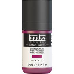 Liquitex Professional Acrylic Gouache quinacridone magenta 2 oz