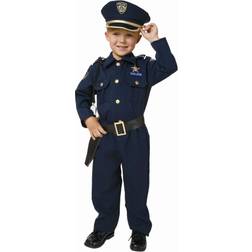 Dress Up America Child Deluxe Police Officer Costume