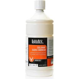 Liquitex Soluvar Varnish Gloss, 32 oz bottle