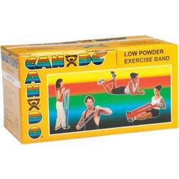 Cando Low Powder Exercise Band XXX-Heavy 6 Yard Roll Resistance & Exercise Bands