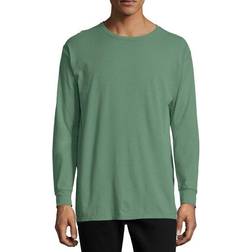 Hanes 1901 Long Sleeve T-shirt - Cypress Green