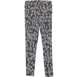 The North Face Girl's Printed On Mountain Tight - Vanadis Grey Leopard Print (NF0A5IYO-V4N)