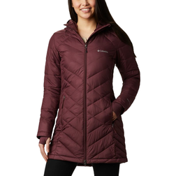 Columbia Women's Heavenly Long Hooded Jacket - Malbec