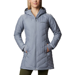 Columbia Women's Heavenly Long Hooded Jacket - Tradewinds Grey