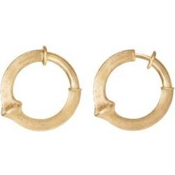 Ole Lynggaard Nature Earrings with Pin - Gold
