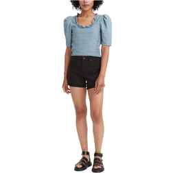 Levi's Mid Length Shorts Women's - Black