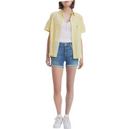 Levi's Mid Length Shorts Women's - Hawaii Ocean Medium Wash