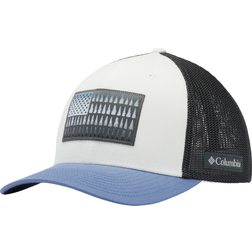 Columbia Mesh Tree Flag Ball Cap - White/Shark/Bluestone