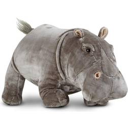 Melissa & Doug Hippopotamus Lifelike Stuffed Animal