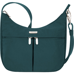 Travelon Anti-Theft Essentials East/West Hobo Small - Peacock