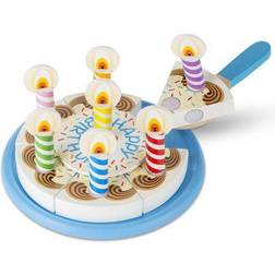 Melissa & Doug Birthday Party Wooden Play Food