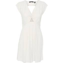 Vero Moda Jesmilo Keyhole Minidress - White