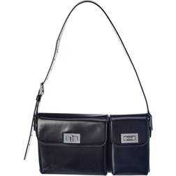 BY FAR Beverly Shoulder Bag Medium - Black