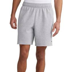 Champion Powerblend Script Logo 7" Fleece Shorts - Oxford Grey