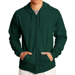 Hanes ComfortBlend EcoSmart Full Zip Hoodie - Deep Forest