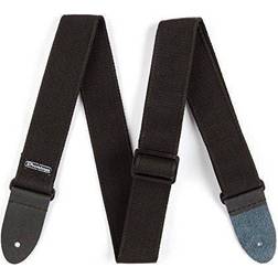 Dunlop D38-09BK Strap Standard, Classic Black, extra long Gitarrengurt